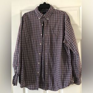 Croft and Barrow Plaid Long Sleeve Button Up